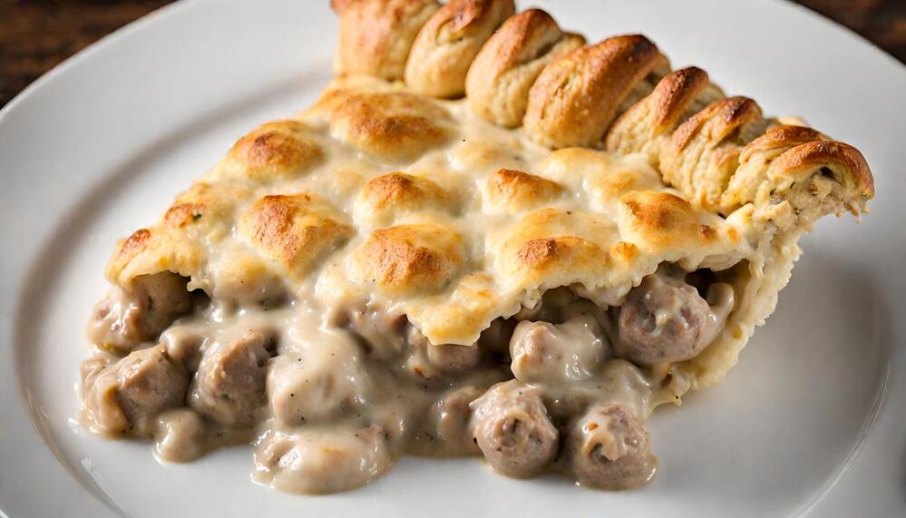 Sausage and Gravy Pot Pie