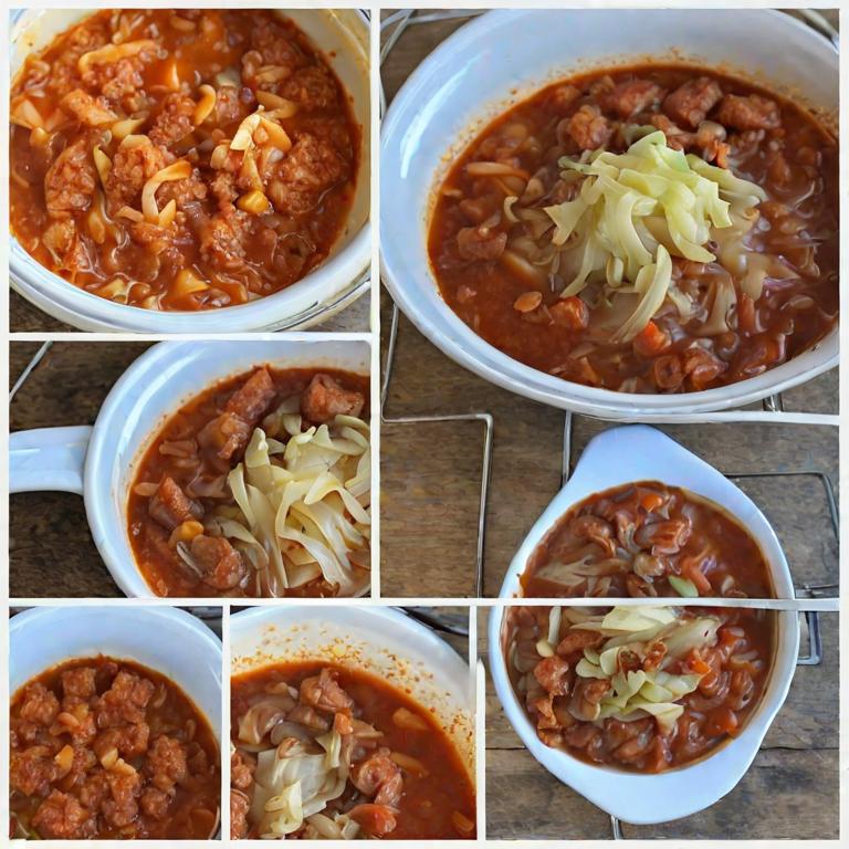 Cabbage Roll Soup 