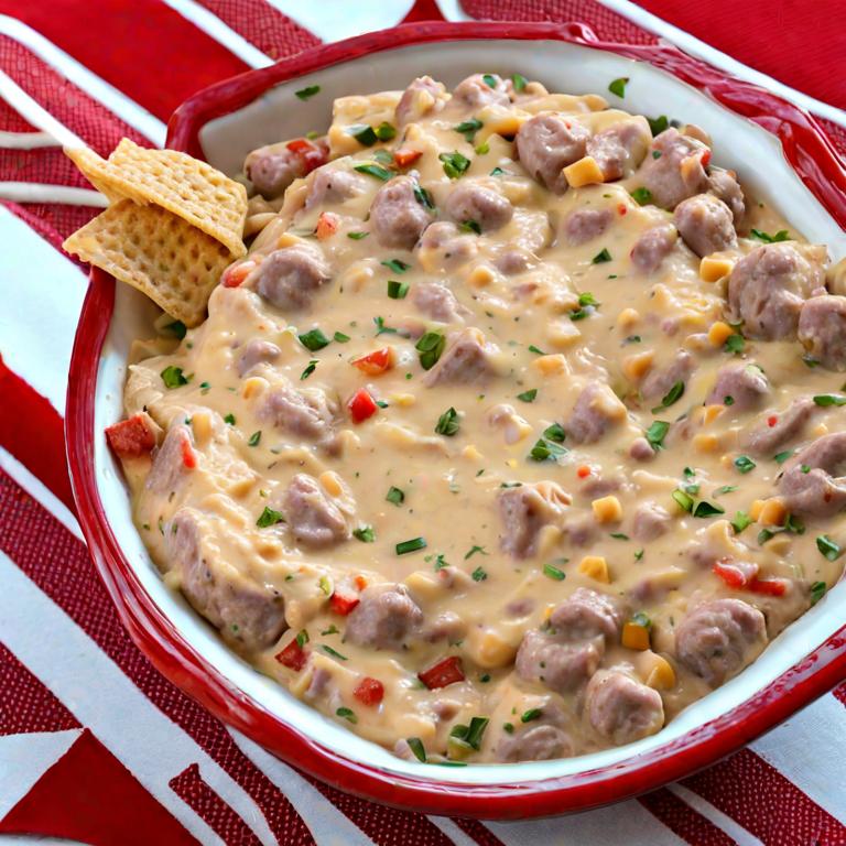 Velveeta Rotel Sausage Dip