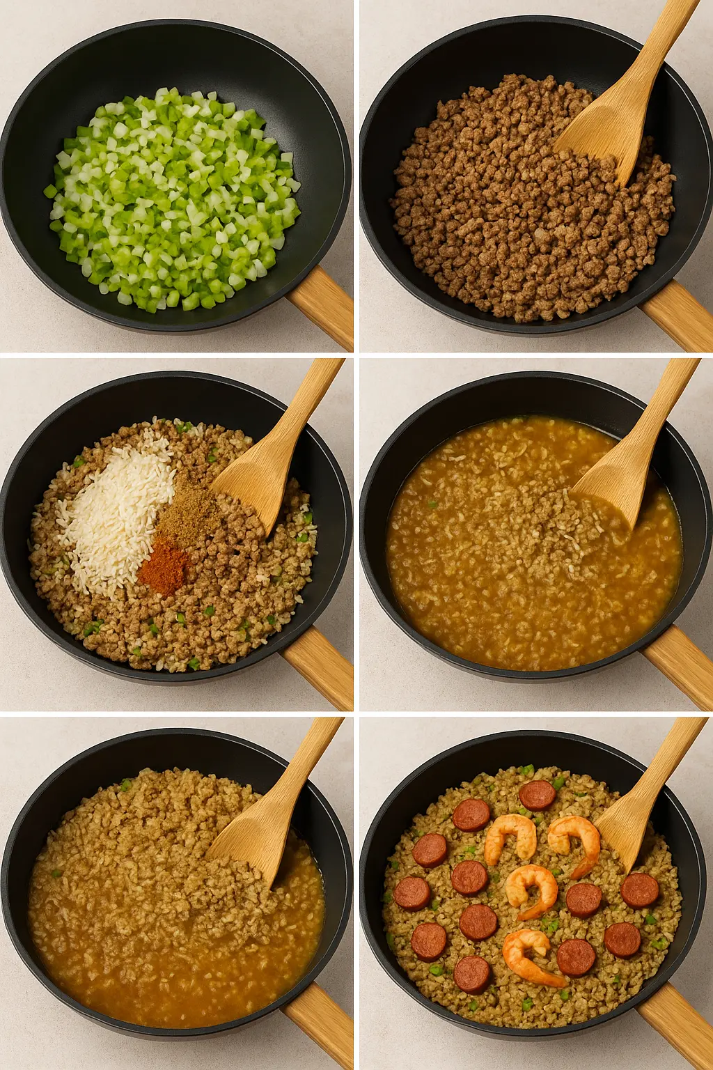 dirty rice recipe with shrimp and sausage
