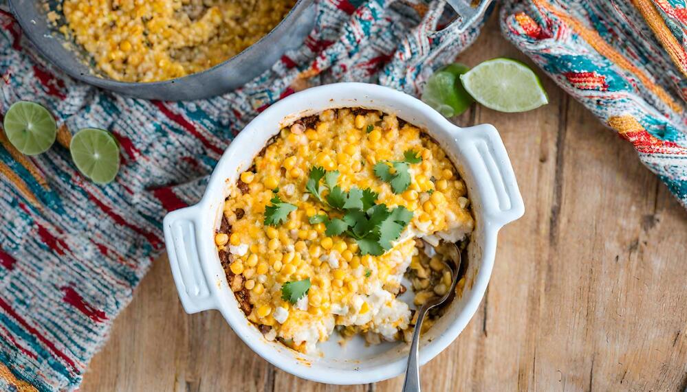 Mexican Street Corn Casserole