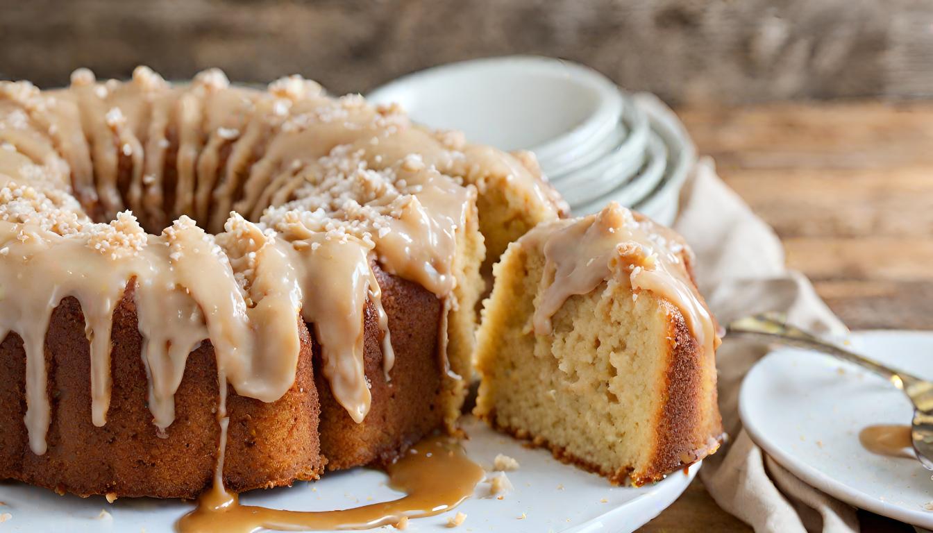 Salted Caramel Kentucky Butter Cake