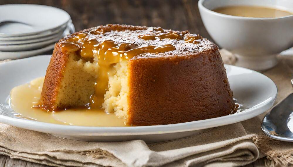 Golden Syrup Sponge Pudding