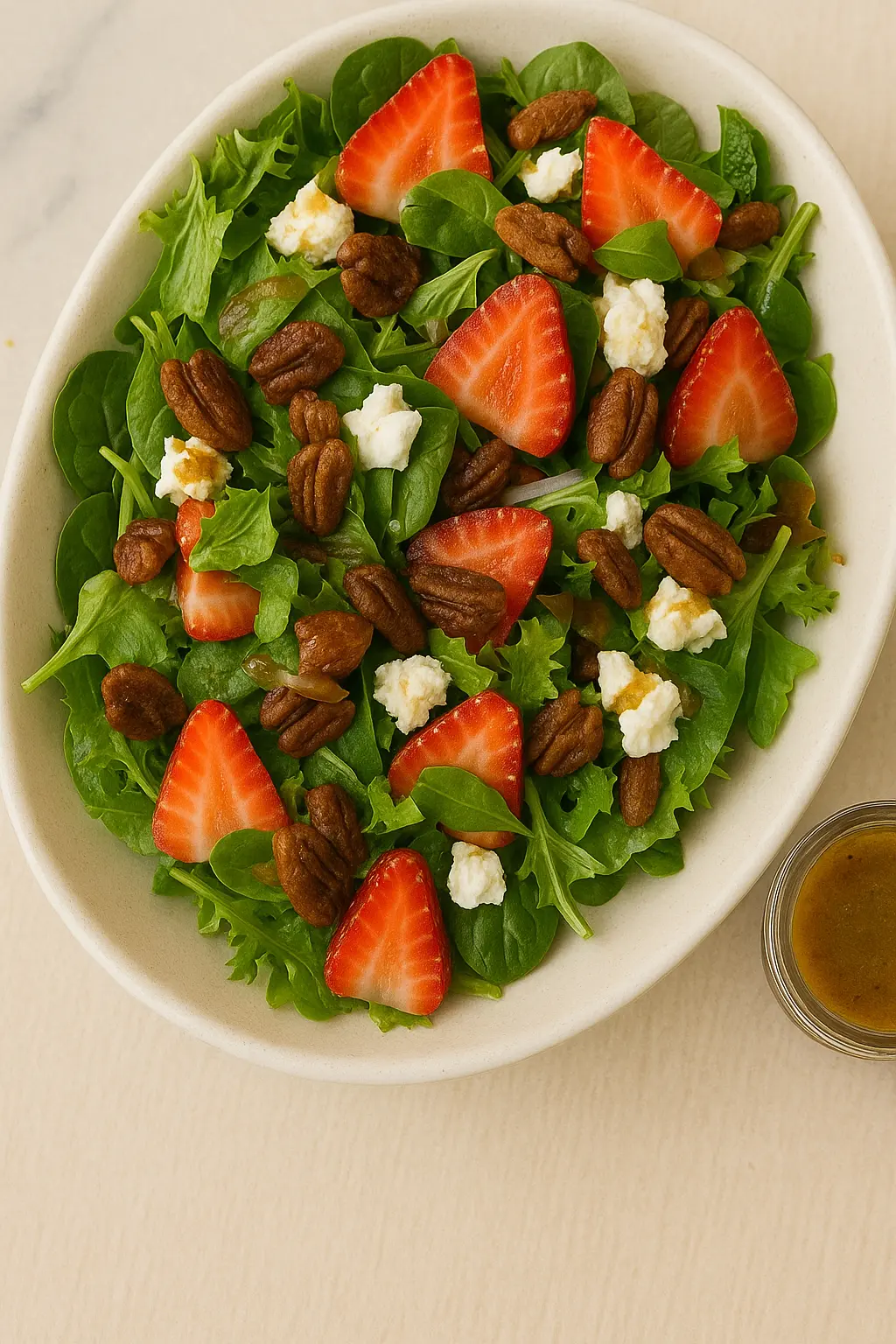 Spinach Strawberry Goat Cheese Salad: A Symphony of Flavors and Nutrition