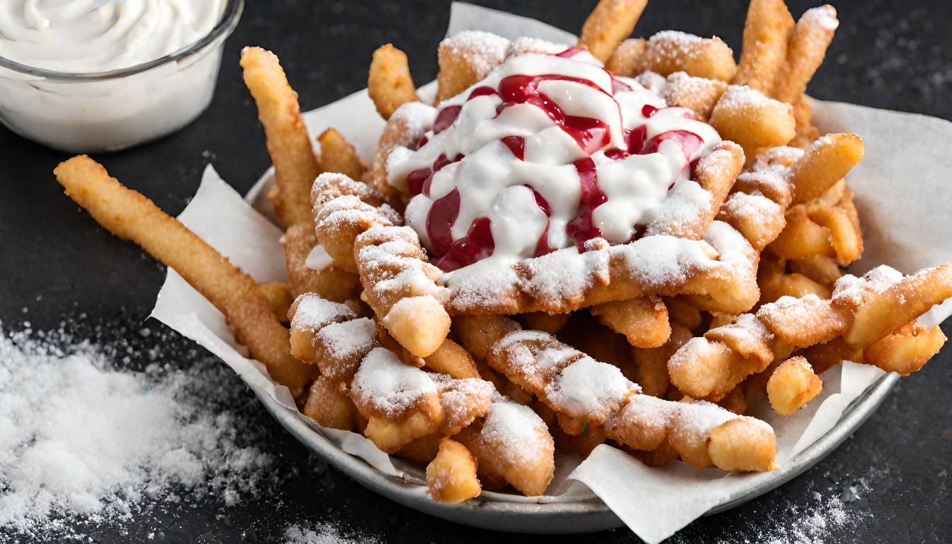 Frozen Funnel Cake Fries