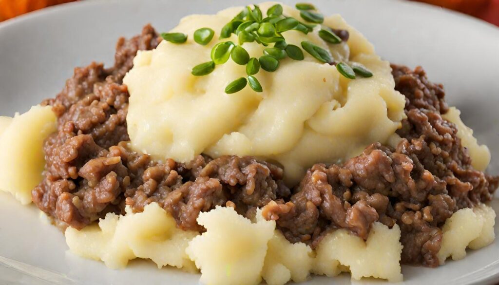 Ground Beef and Mashed Potatoes