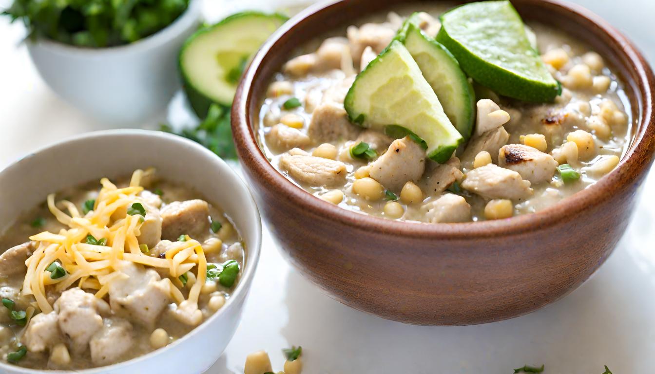 The Skinnyish Dish White Chicken Chili