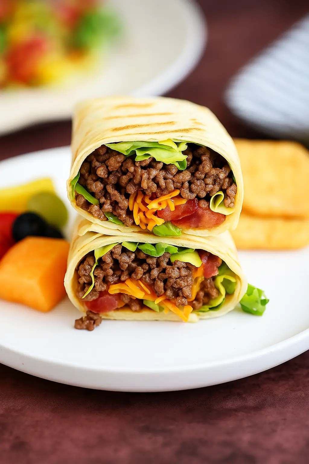 The Best Grilled Cheeseburger Wraps -Must Be Tried