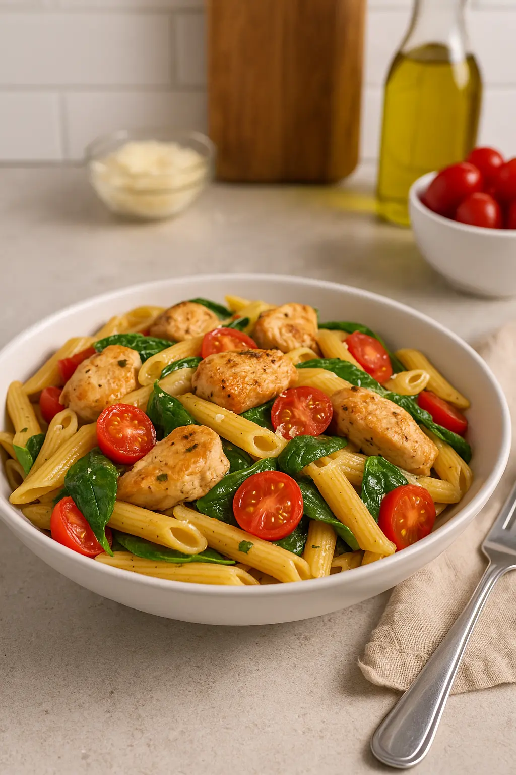 3 Easy Steps to the Perfect Italian Chicken Pasta Recipe