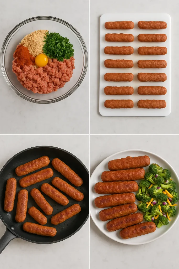 beef sausage meat recipe