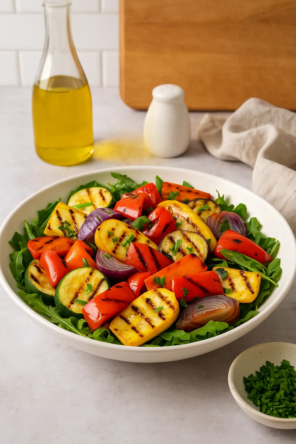 8 Ingredients for best Grilled Vegetable Salad for Summer BBQs
