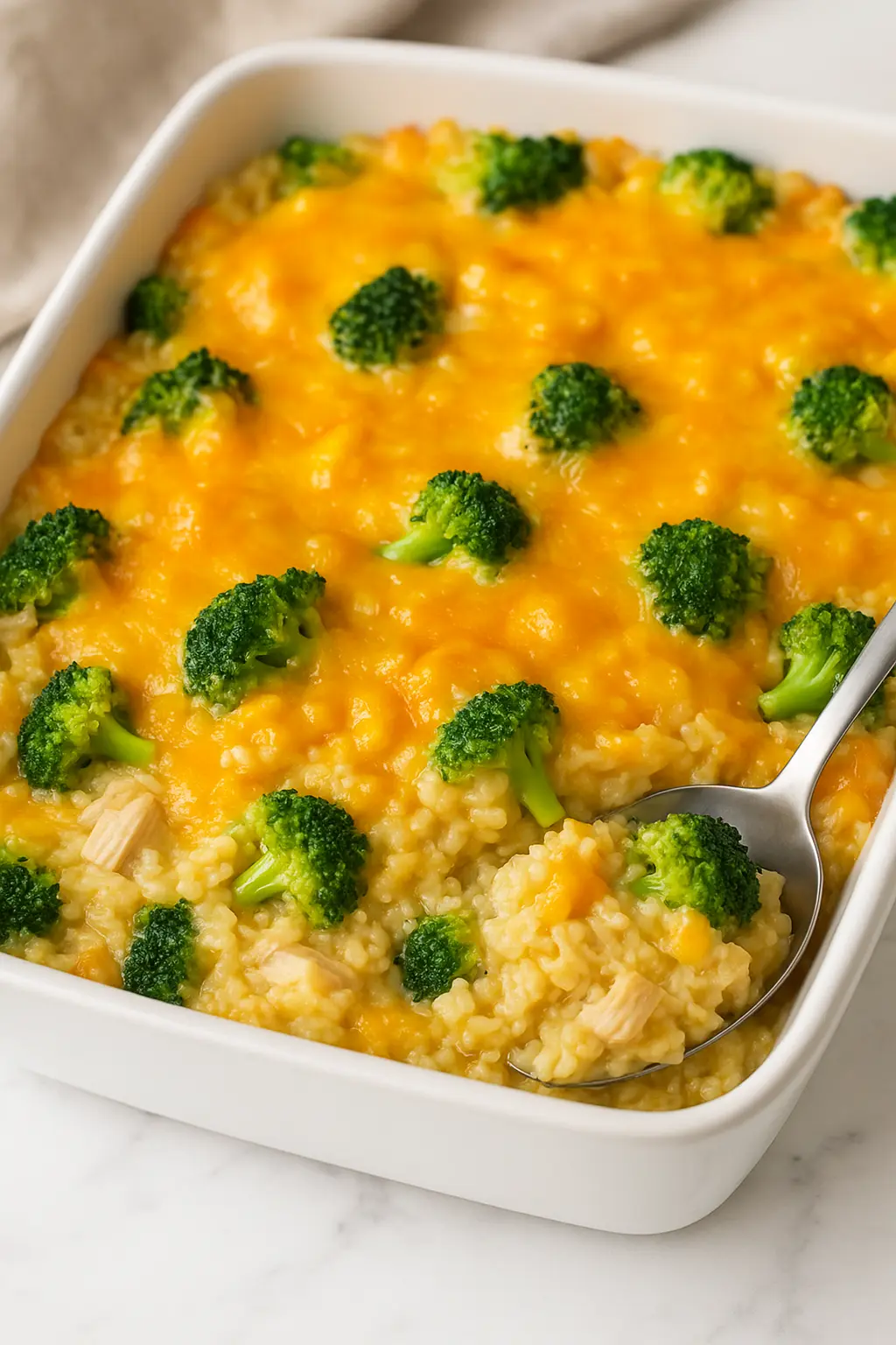 5 Star Chicken Broccoli Rice and Velveeta Cheese Casserole Recipe for Ultimate Comfort