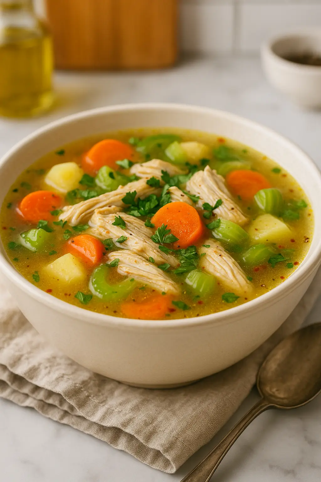 low sodium chicken soup recipe