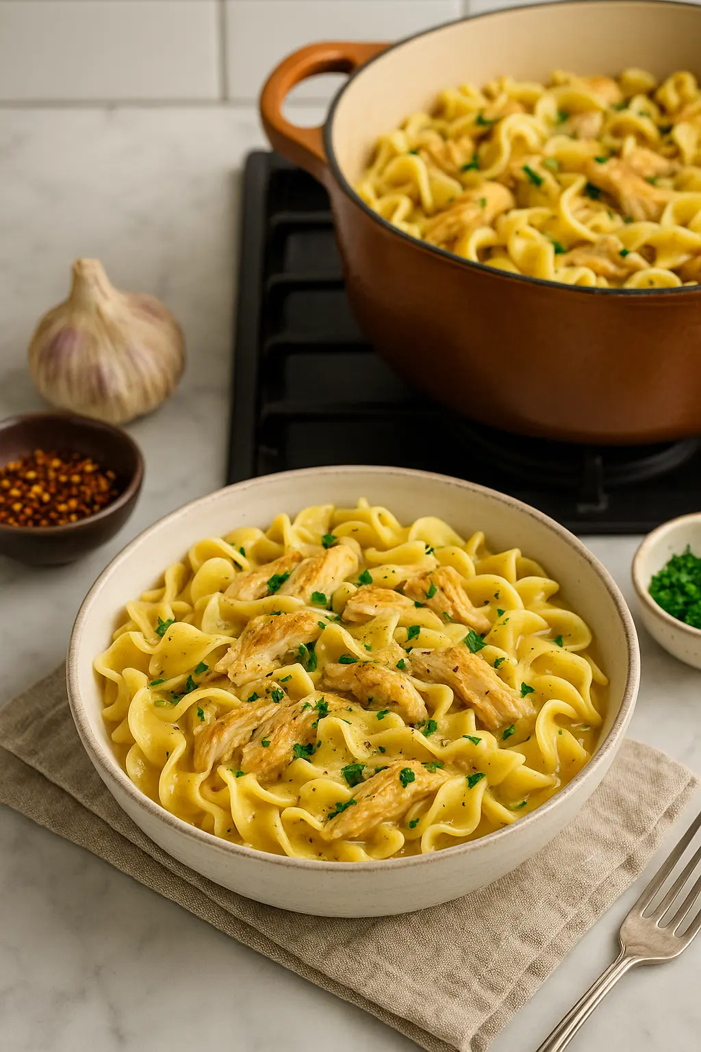 chicken and noodles recipe egg noodles