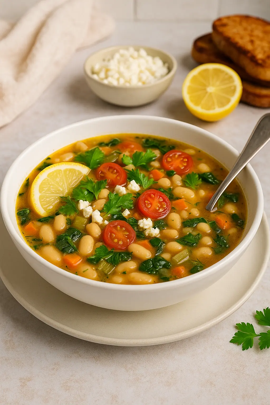 The Best Mediterranean White Bean Soup Recipes