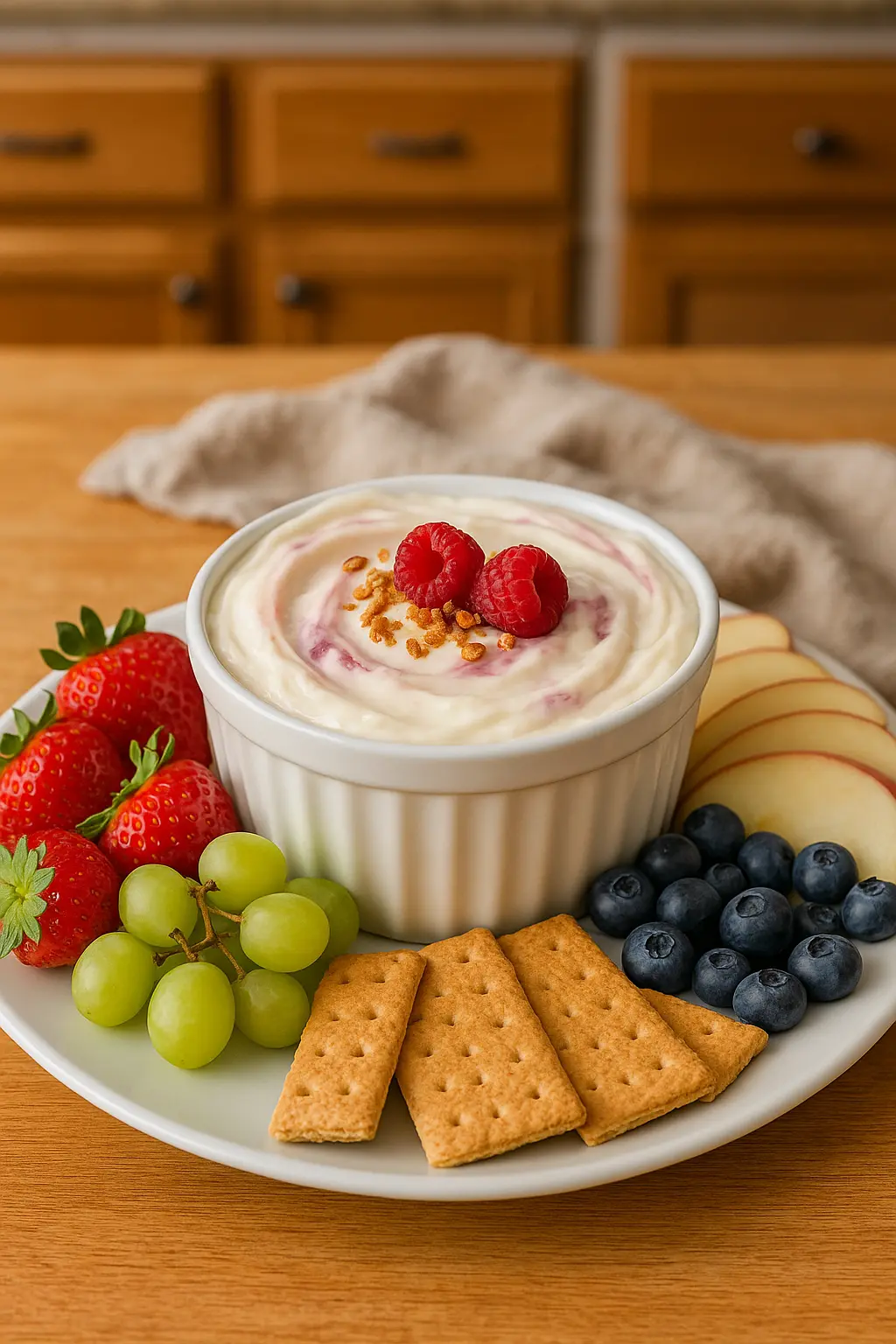 Easy 3 Ingredient Fruit Dip With Cream Cheese
