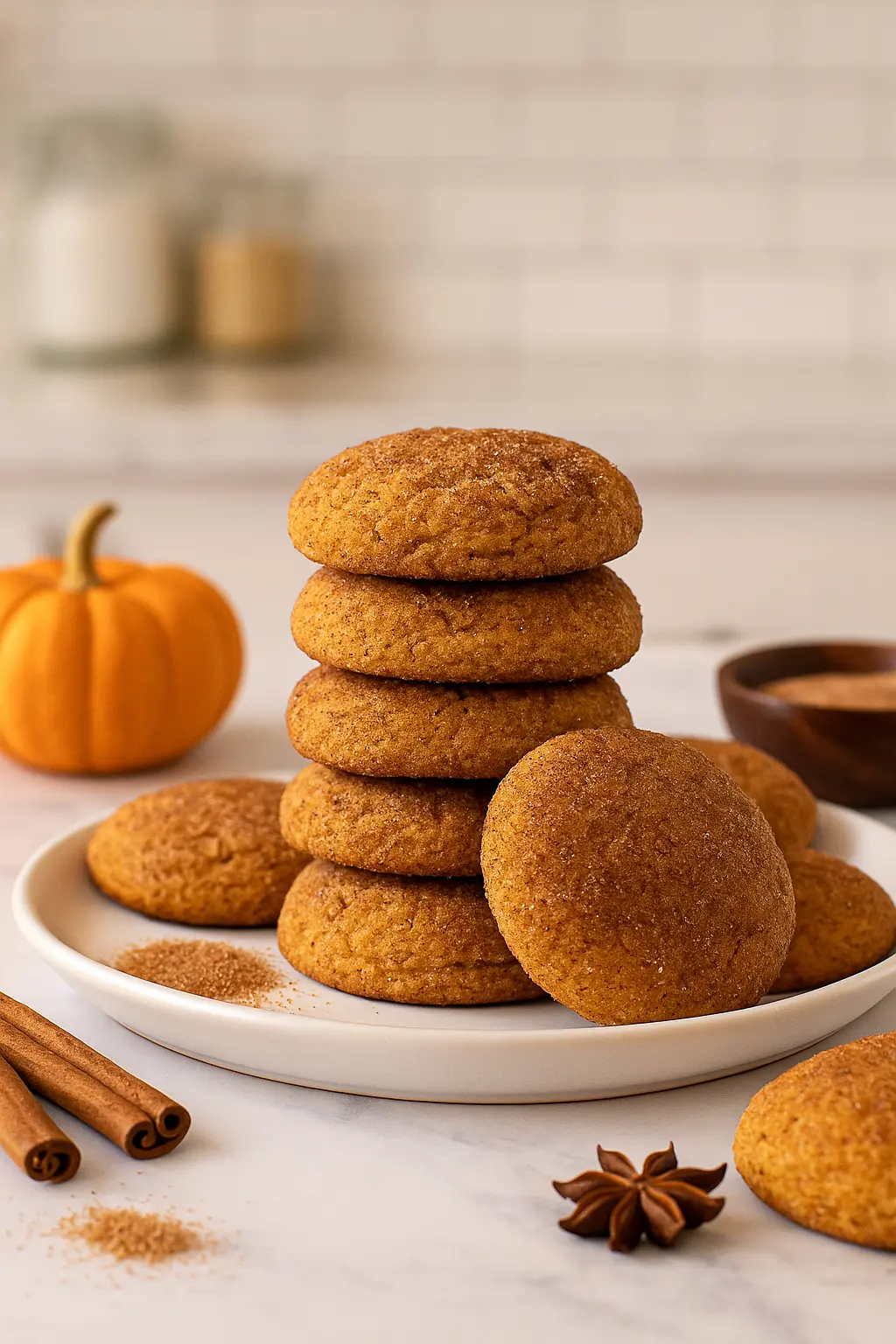 Quick & Cozy: 30-Minute Pumpkin Snickerdoodle Cookies Recipe
