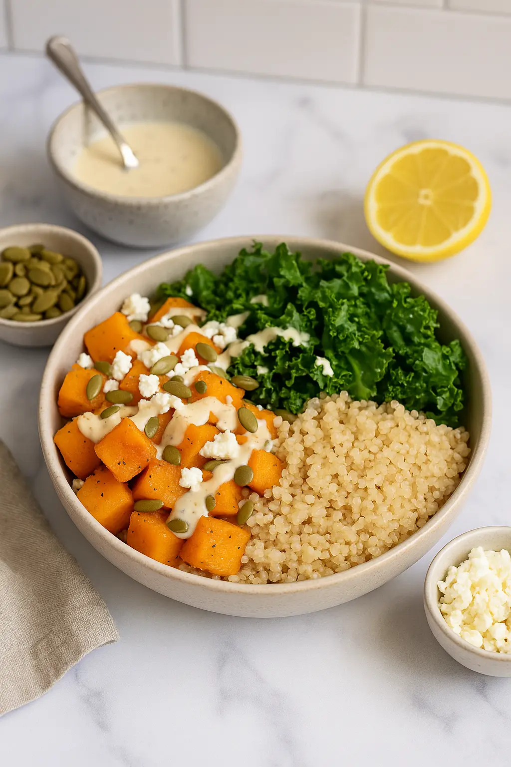 The Best Homemade Butternut Squash and Quinoa Bowl