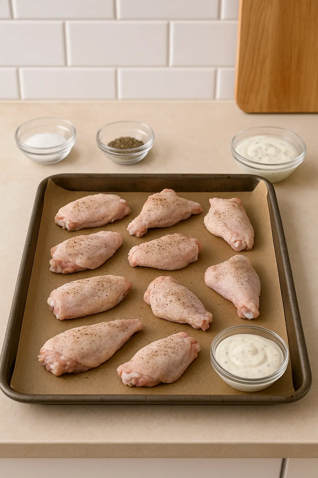 Homemade Honey Barbecue Chicken Wings