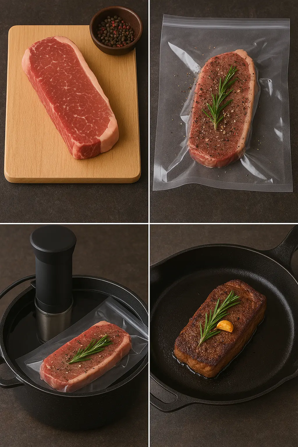 sous vide new york steak