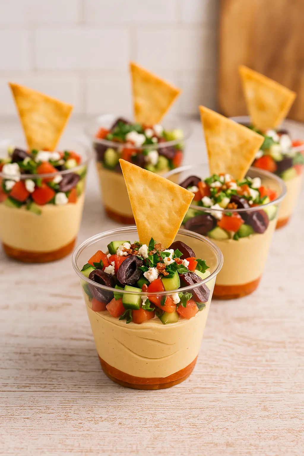 Mediterranean Individual Hummus Cups​
