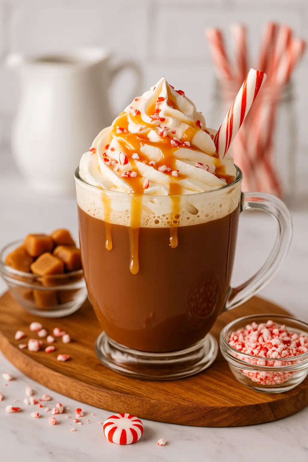 The Best Way To Make Peppermint Caramel Hot Cocoa Bar At Home In 3 Steps