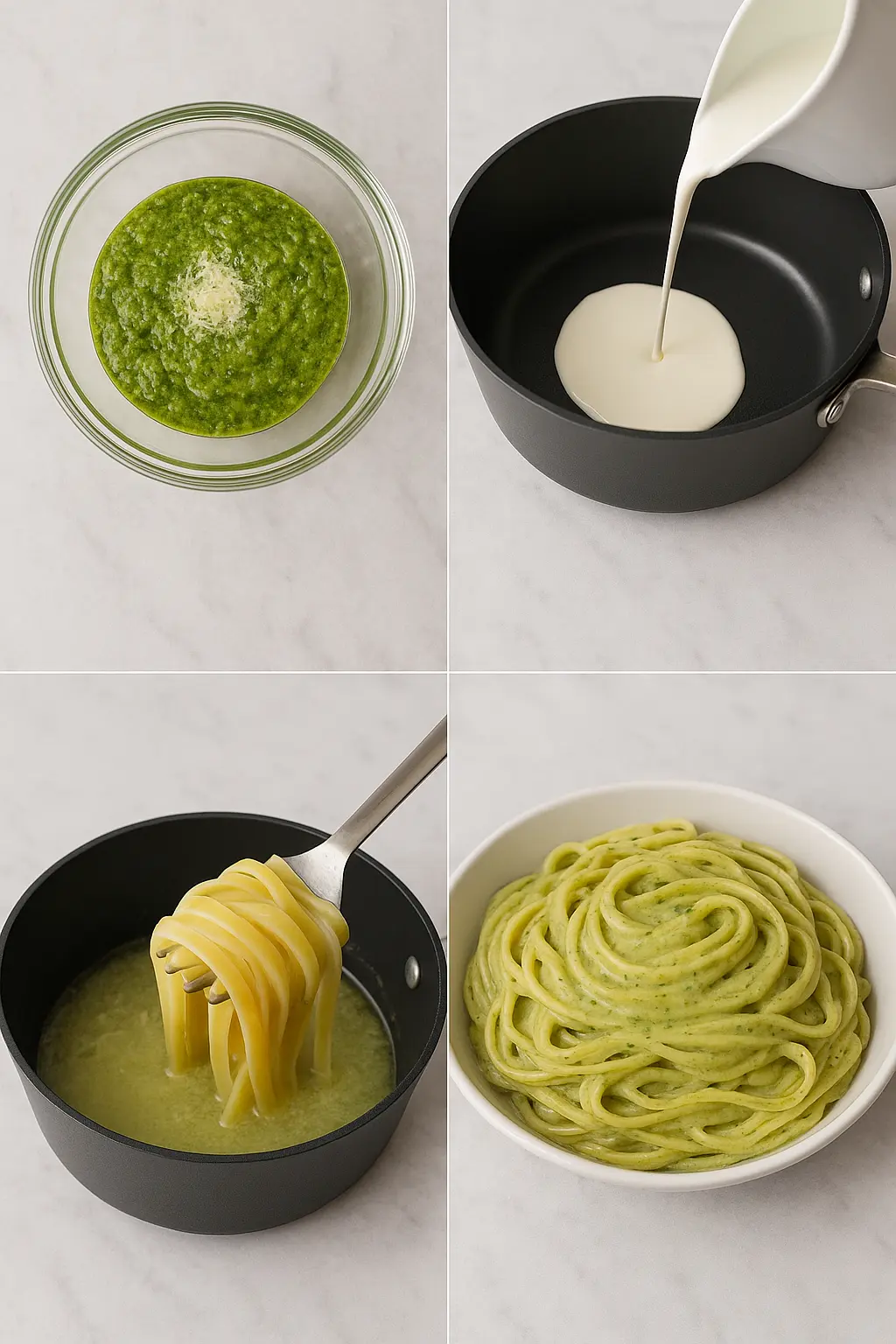 Easy Pesto Pasta Recipe