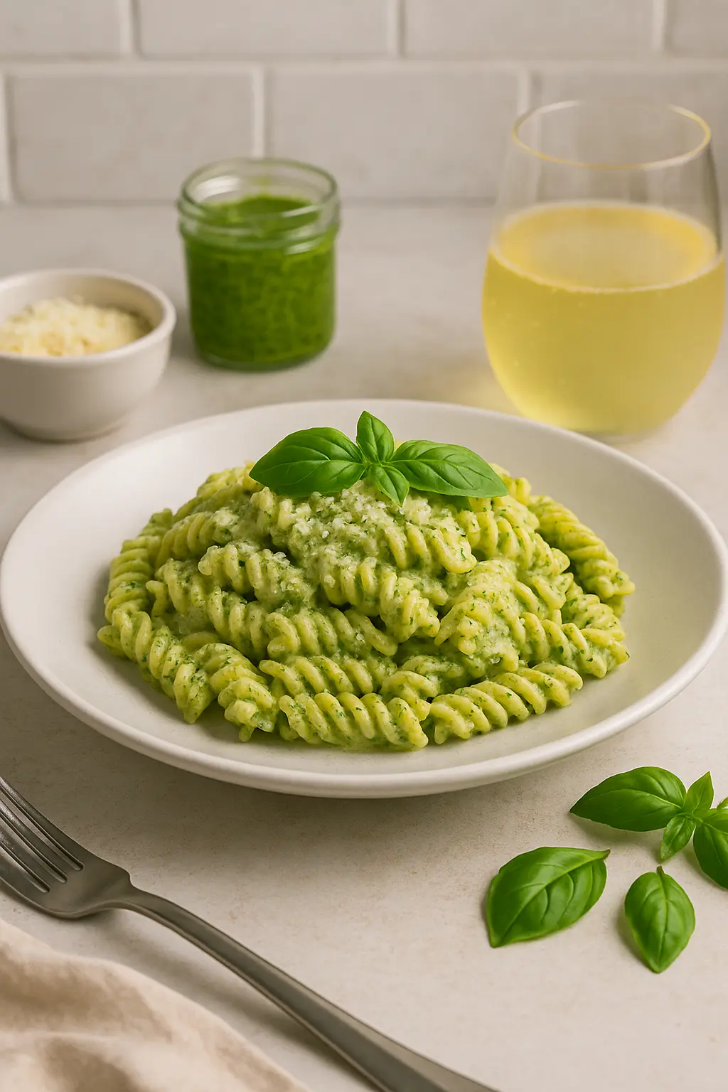 Easy Pesto Pasta Recipe
